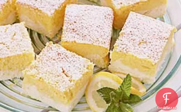 Lemon Ricotta Cheesecake Squares