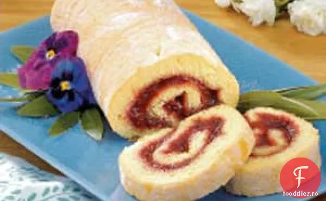 Rubarbă Jeleu-Rola Tort
