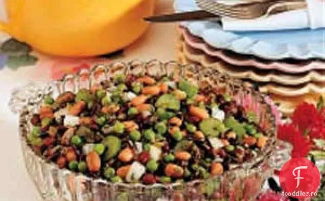 Salată De Orez Cu Două Fasole