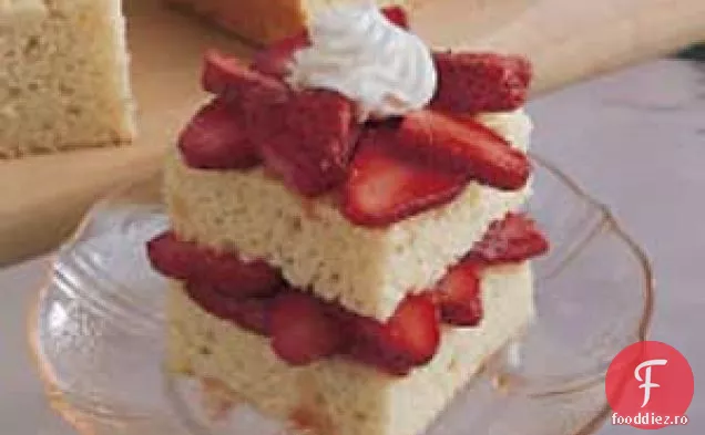 Shortcake De Căpșuni De Casă