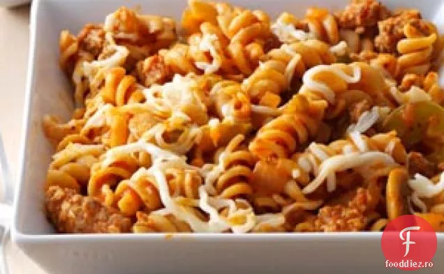 Paste Cu Pizza Cu Cârnați