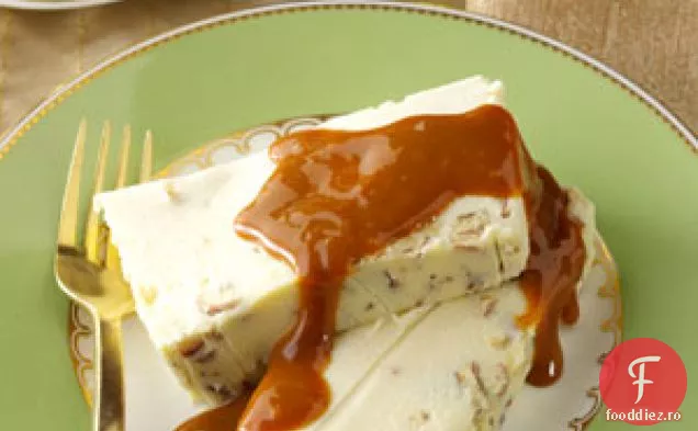 Terrină de ciocolată albă cu sos de Caramel