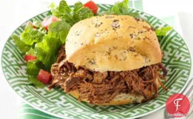 Carne De Vită Dulce Și Sărată Gătită Lent