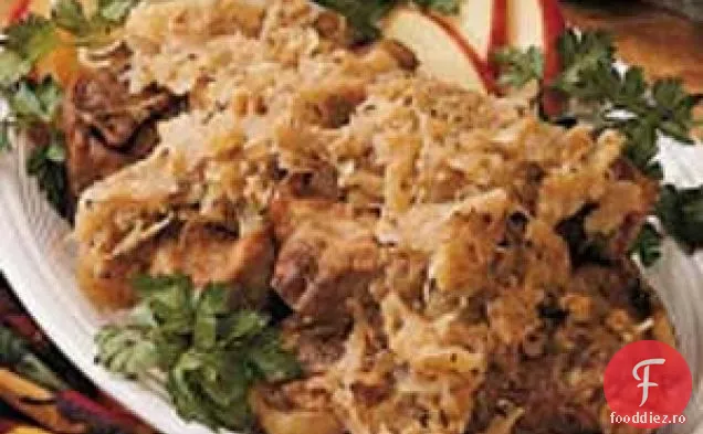 Carne de porc de țară 'n' Sauerkraut