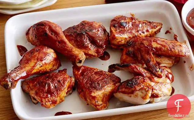 Ușor după locul de muncă BBQ pui