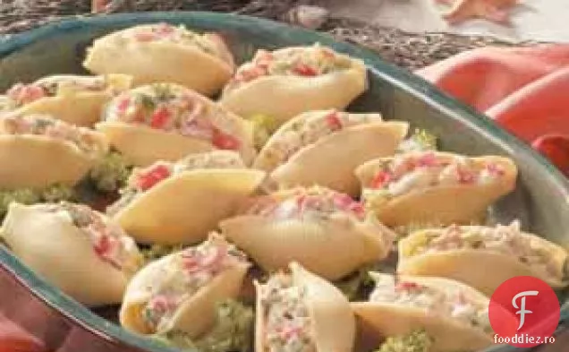 Crab-Salată Jumbo Shells