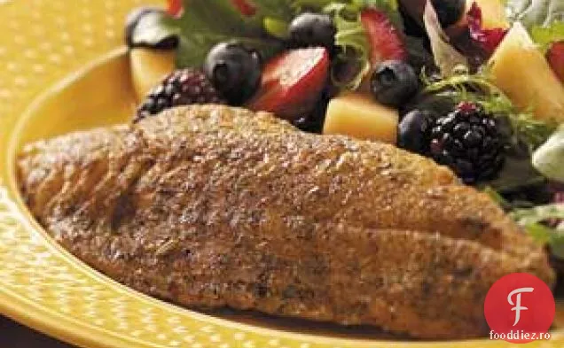 Snapper Roșu Cu Crustă De Ierburi