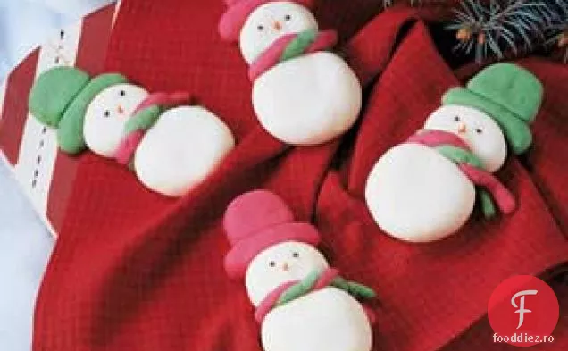 Biscuiți Cu Unt Pentru Oameni De Zăpadă
