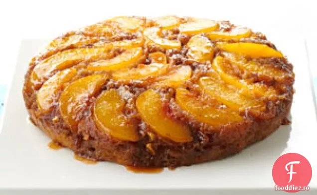 Tort Cu Praline De Piersici Cu Susul În Jos
