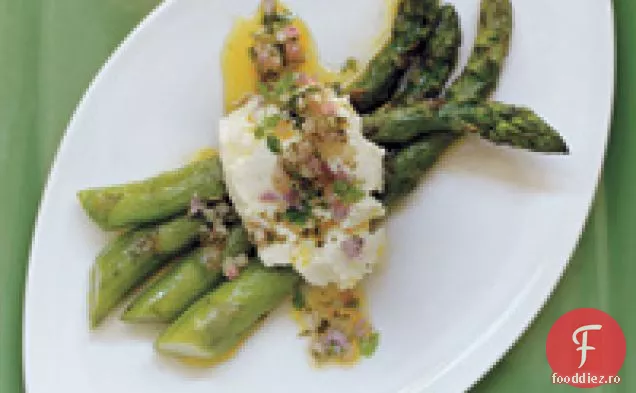 Sparanghel la grătar cu Mozzarella