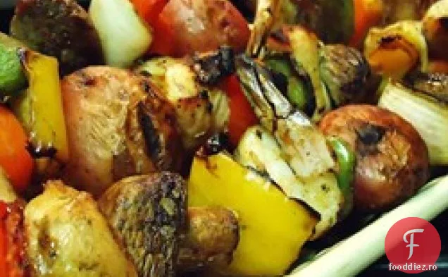 Tangy Almond Pui Kabobs