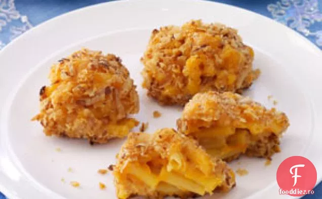 Macaroane de bivol și mușcături de brânză