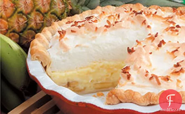 Plăcintă Cu Cremă Hawaiană
