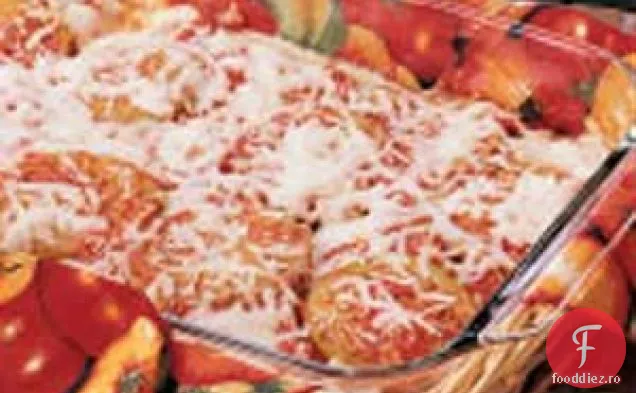 Lasagna Cu Roșii Verzi Prăjite
