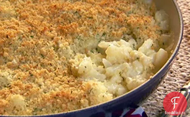 Gratin de conopidă și păstârnac