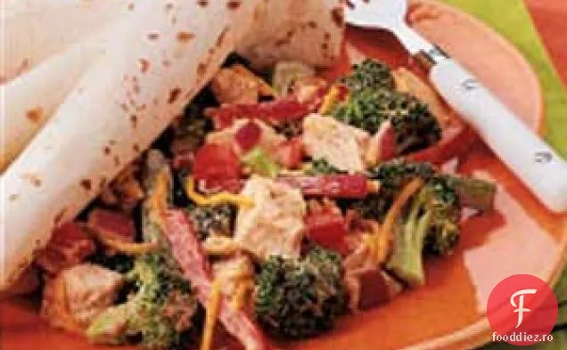 Salată De Pui Cu Broccoli Picante