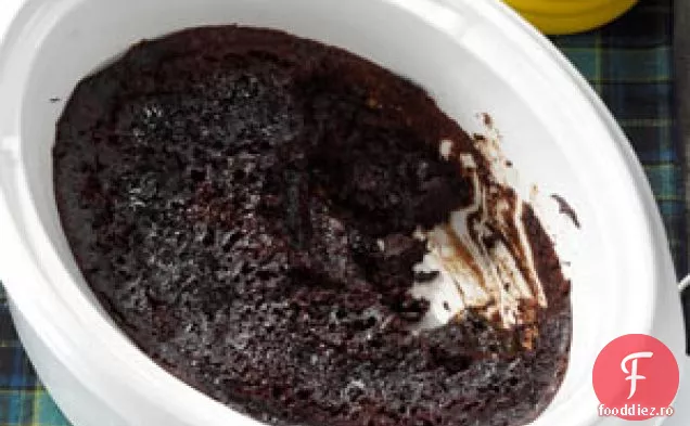 Tort De Lavă Cu Ciocolată Cu Aragaz Lent