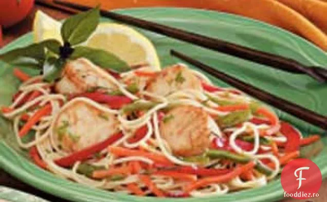 Scoici cu spaghete