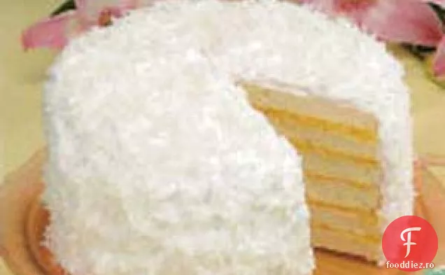 Tort De Nucă De Cocos Cu Șase Straturi
