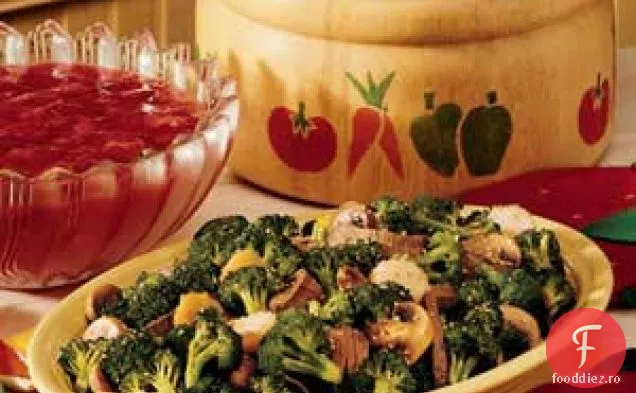 Salată de vită și Broccoli