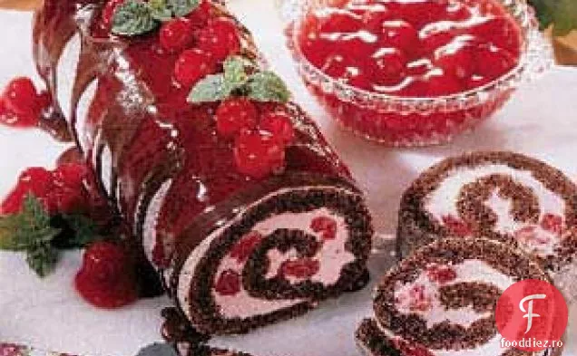 Jurnal Umplut Cu Cremă De Cireșe De Ciocolată