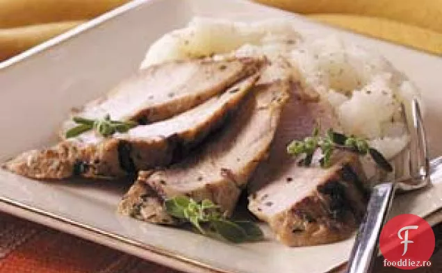 Filete De Curcan Cu Ierburi La Grătar