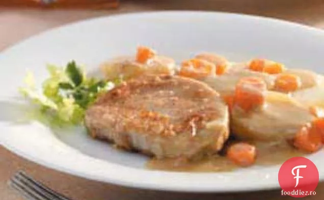 Cina Cremoasă Cu Cotlet De Porc