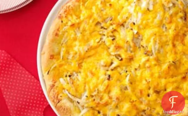 Pâine Focaccia Cu Ceapă Mai Rapidă