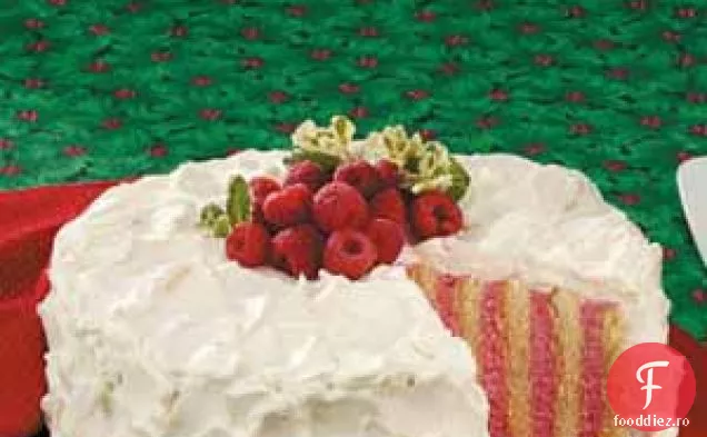 Tort Cu Panglică De Zmeură