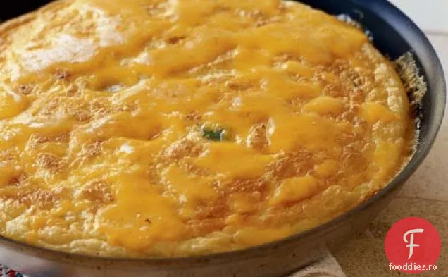 Omletă pufoasă cu sparanghel