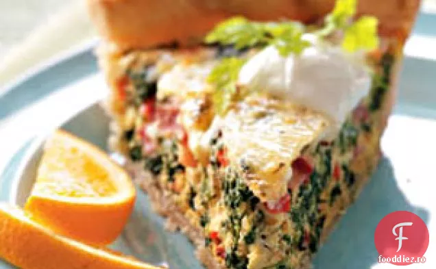 Quiche Elvețiană Cu Spanac