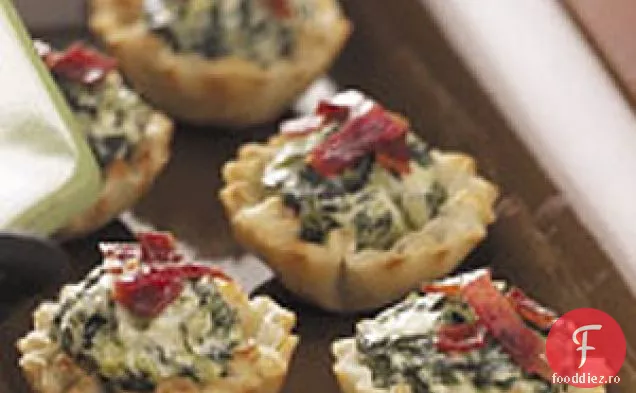 Tartele Cu Bacon De Spanac