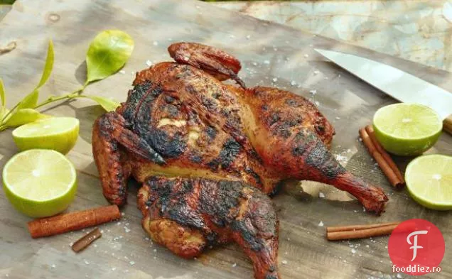 Pui de ghimbir afumat cu Cardamom, cuișoare și scorțișoară