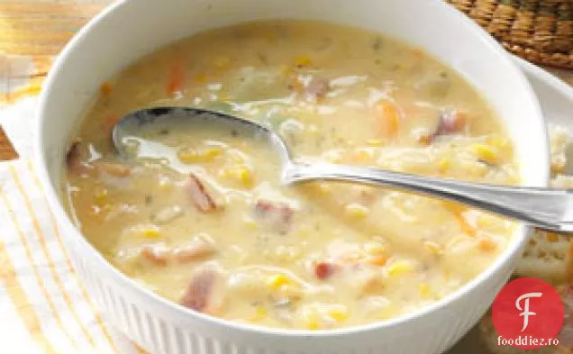 Chowder de porumb cu cartofi