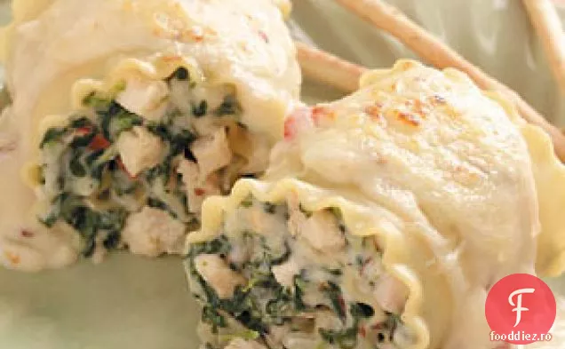 Rulouri De Lasagna De Pui