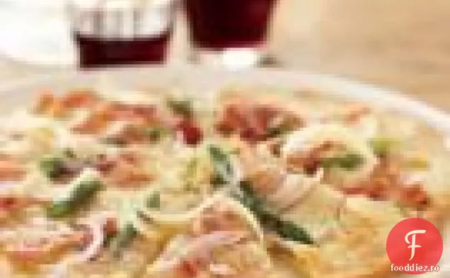 Sparanghel La Grătar Și Pizza Prosciutto