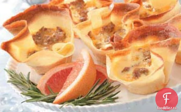 Cupe De Quiche Din Crep