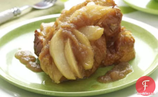 Pâine Prăjită Cu Mere Peste Noapte