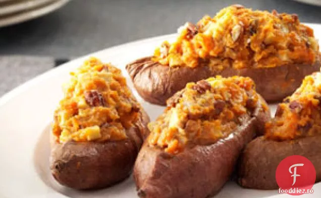 Cartofi Dulci Umpluți Cu Mere Și Pecan