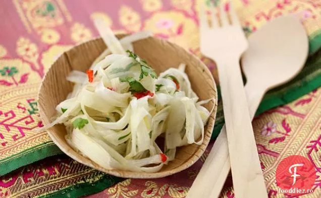 Rețetă de salată de sparanghel alb (goi Mang)