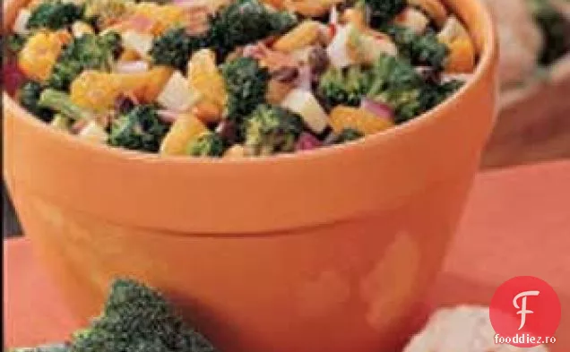 Salată De Portocale Cu Broccoli