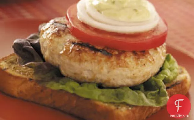 Burgeri De Curcan Cu Față Deschisă