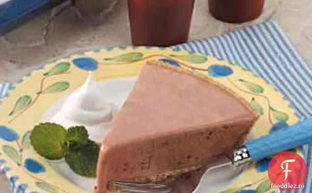 Plăcintă Cu Înghețată De Ciocolată