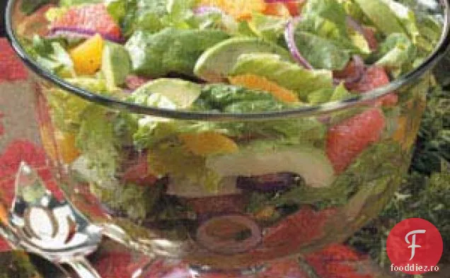 Salată De Avocado Cu Citrice