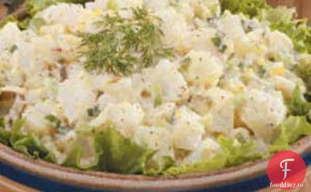 Salată De Cartofi Cu Murături De Mărar