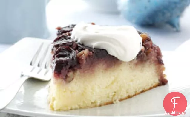 Tort Cu Cireșe Pecan Cu Susul În Jos
