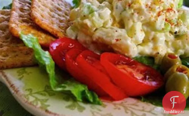 Salată Cremoasă De Ouă De Conopidă
