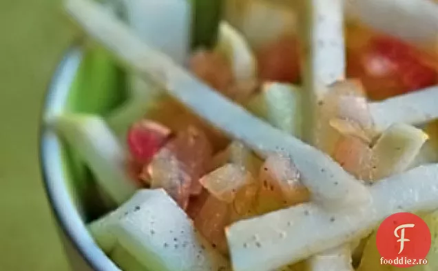 Salată De Mere Și Țelină Cu Vinetă De Șalotă De Nucă