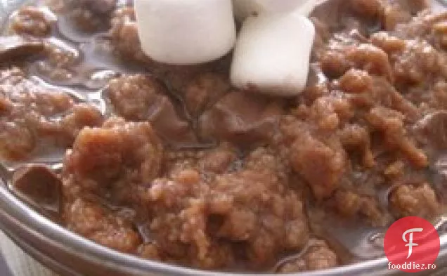 Desert de Marshmallow și unt de arahide