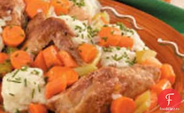 Fricassee De Pui Cu Găluște
